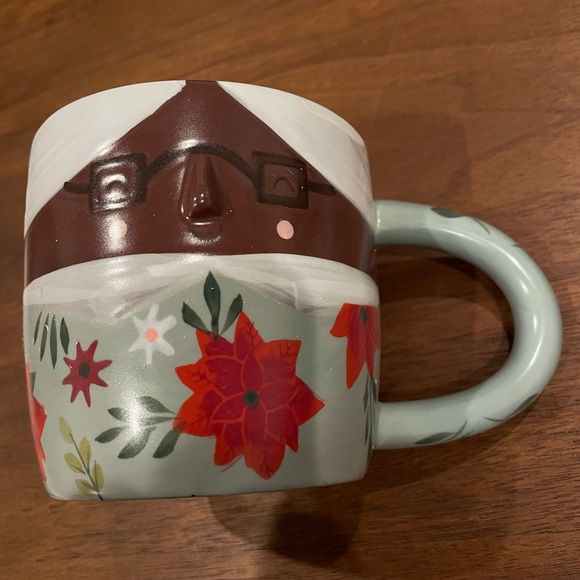 NEW Fotini Tikkou for Anthropologie Mrs. Claus Christmas Mug - Picture 3 of 6